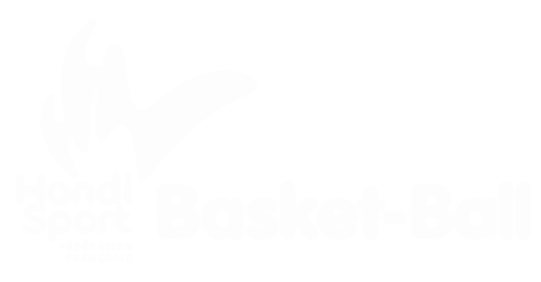 Logo handibasket blanc